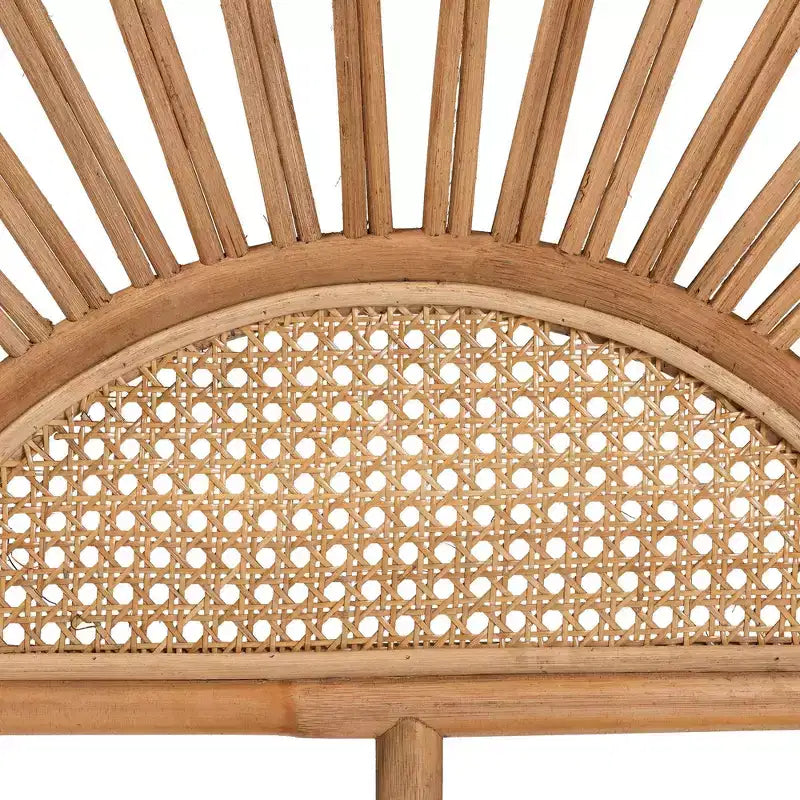 Testiera in Rattan Naturale, Marrone