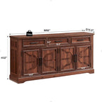 Credenza a Buffet da Fattoria, Mobile Bar per Caffè e Vino per Sala da Pranzo - N/A
