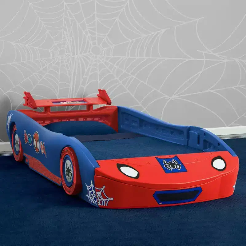 Letto a forma di macchina da corsa, singolo