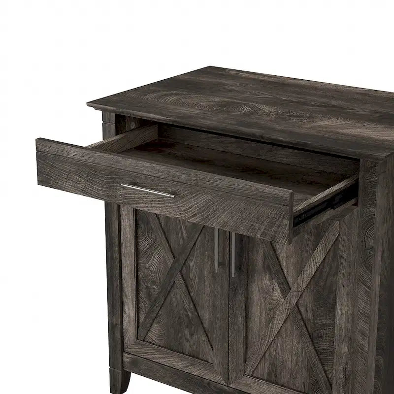 Scrittoio Key West con mobiletto di Bush Furniture