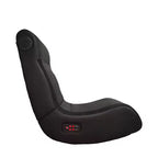 GDFStudio Claudia Sedia da Gaming Pieghevole da Terra con Bluetooth e Massaggio a Vibrazione