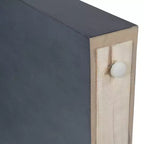 Tavolo Consolle Rustico Whisen Tavolo da Ingresso Tavolo Laterale con Frontale del Cassetto Scanalato