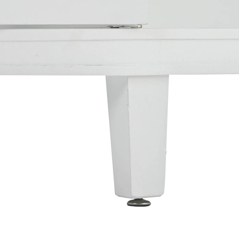 Mobiletto Accent Sideboard in Legno con Ante a Fantasia Anticata per Corridoio, Ingresso, Soggiorno, Camera da Letto