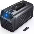 Condizionatore portatile Waykar 3-in-1 da 5000 BTU con deumidificatore e telecomando per tenda, campeggio e camper