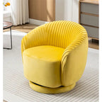 Poltroncina girevole Milvo Small in velluto