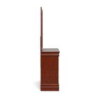 Set comò e specchio a 2 pezzi Devi Traditional in legno massello Furniture of America