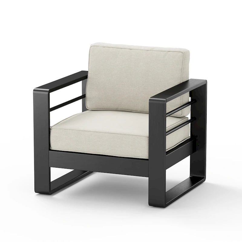 Set da conversazione in alluminio Maya Bay di Christopher Knight Home