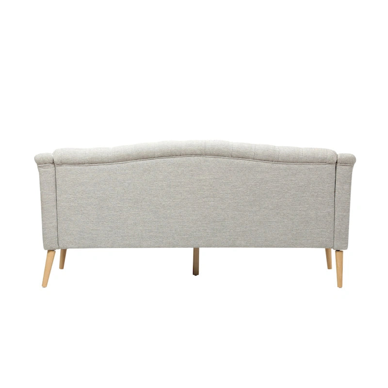 Divano a 3 posti in tessuto capitonné Adelia Modern di Christopher Knight Home