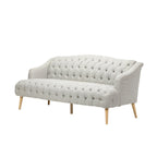Divano a 3 posti in tessuto capitonné Adelia Modern di Christopher Knight Home