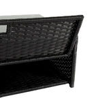 Set divano componibile Ander per patio con cuscini