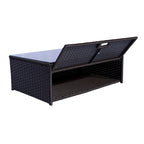 Set divano componibile Ander per patio con cuscini