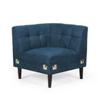 Divano sezionale capitonné Clermont Mid-century di Christopher Knight Home - 114,00 L x 114,00 P x 30,75 A