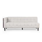 Divano sezionale capitonné Clermont Mid-century di Christopher Knight Home - 114,00 L x 114,00 P x 30,75 A