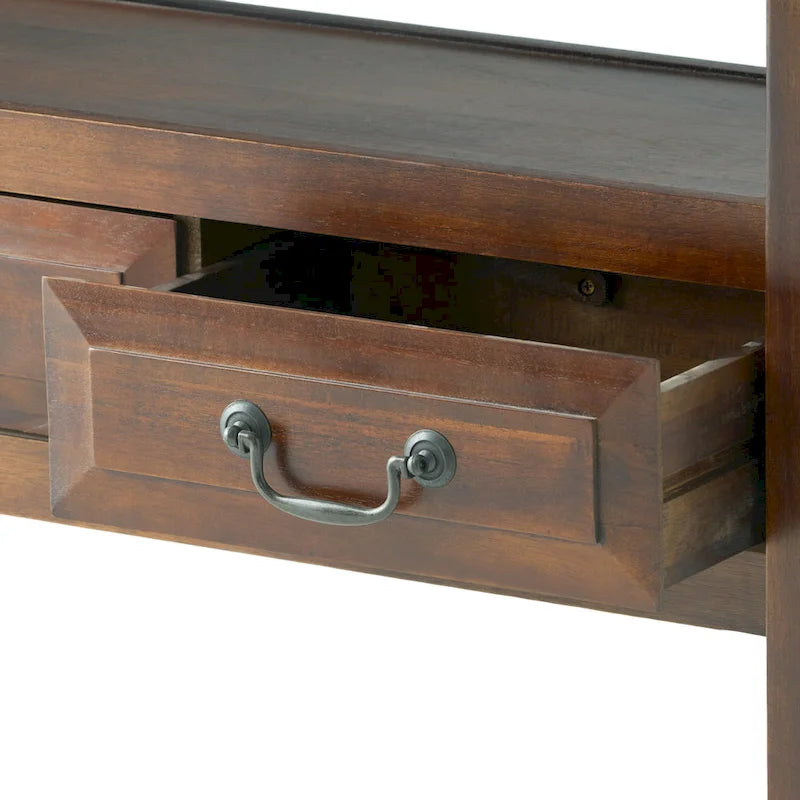Tavolino d'appoggio Grant in legno di acacia di Christopher Knight Home