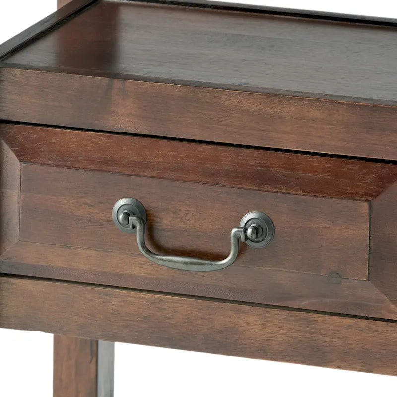 Tavolino d'appoggio Grant in legno di acacia di Christopher Knight Home