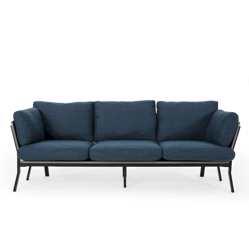 Divano a 3 posti Carvel Mid-century Modern di Christopher Knight Home