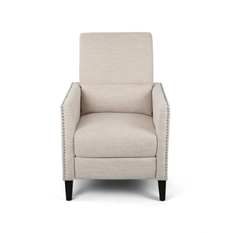 Poltrona reclinabile moderna Alscot in tessuto di Christopher Knight Home