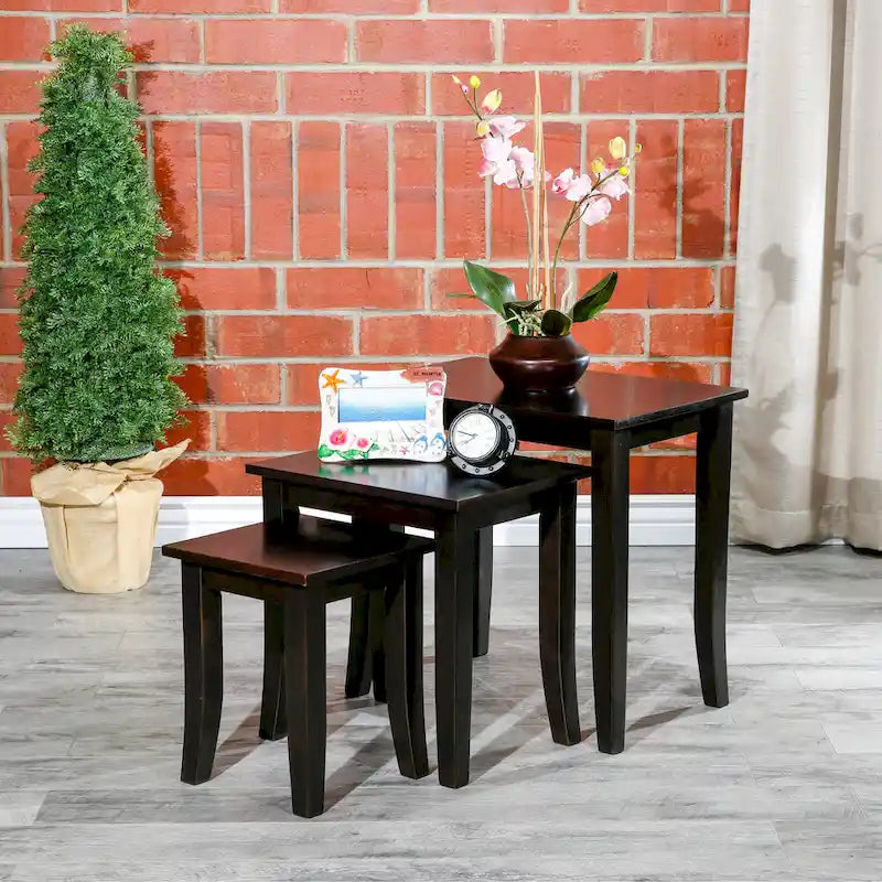 DTY Indoor Living Avon Set di 3 Tavolini Nido