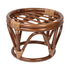 Sgabello Bali da 45 cm con cuscino arazzo