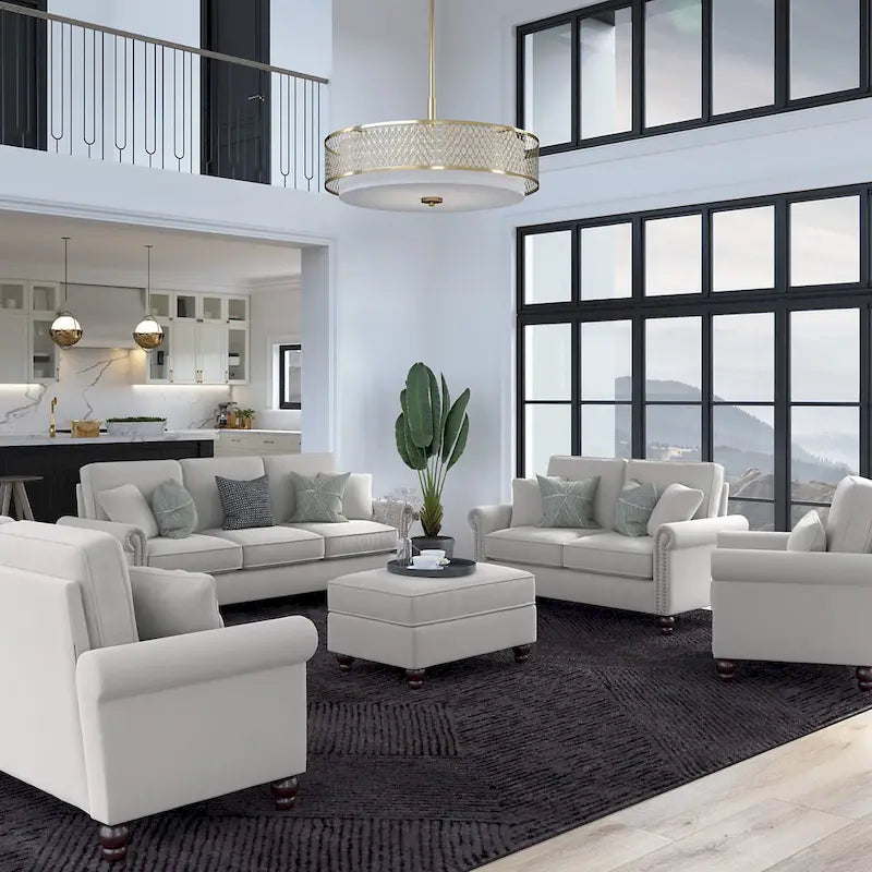 Poltroncina Coventry con braccioli di Bush Furniture