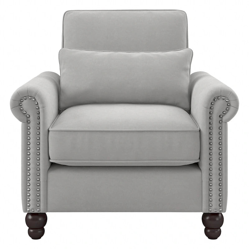 Poltroncina Coventry con braccioli di Bush Furniture