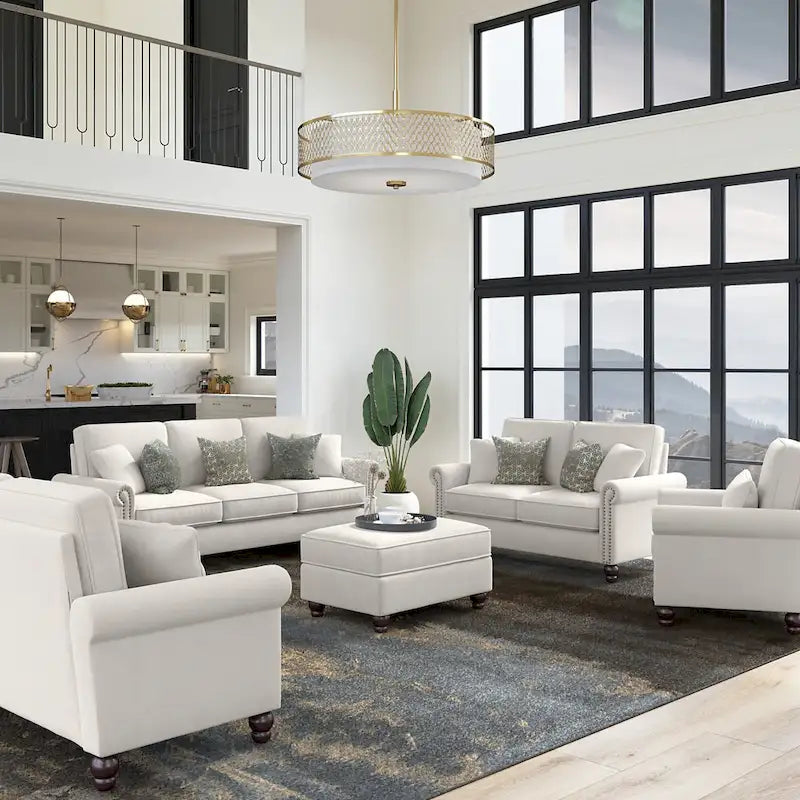 Poltroncina Coventry con braccioli di Bush Furniture