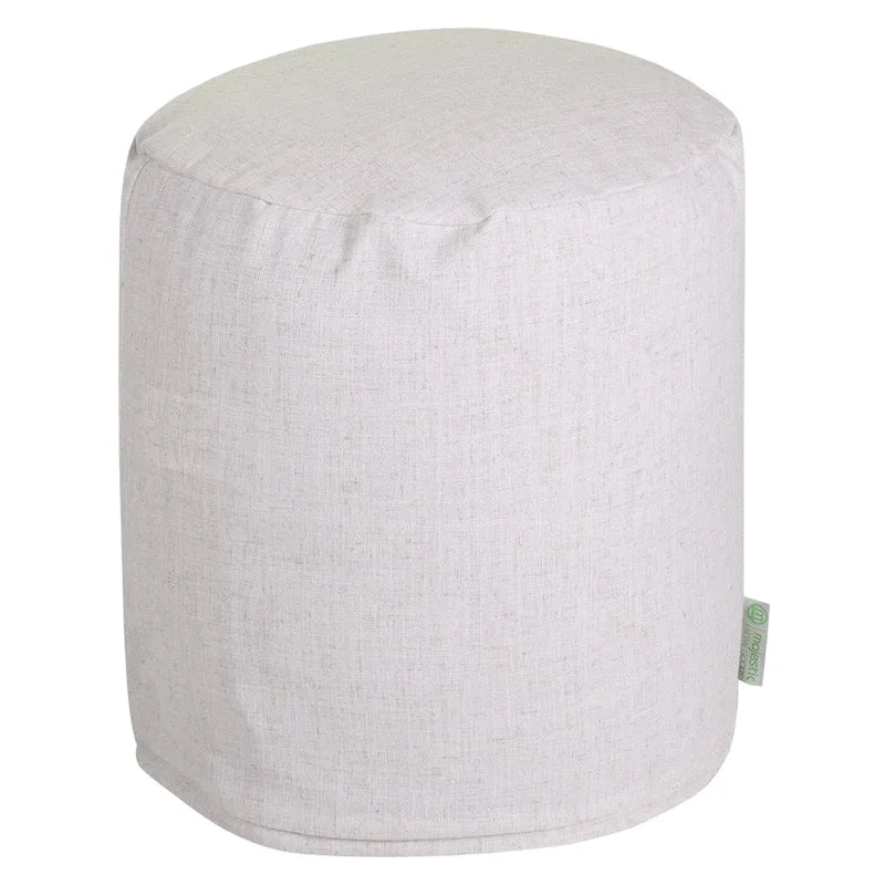 Majestic Home Goods Wales Collection Indoor Ottoman Pouf 16 L x 16 W x 17 H