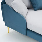 Ouyessir Divano componibile a U a 4 posti con doppia chaise longue