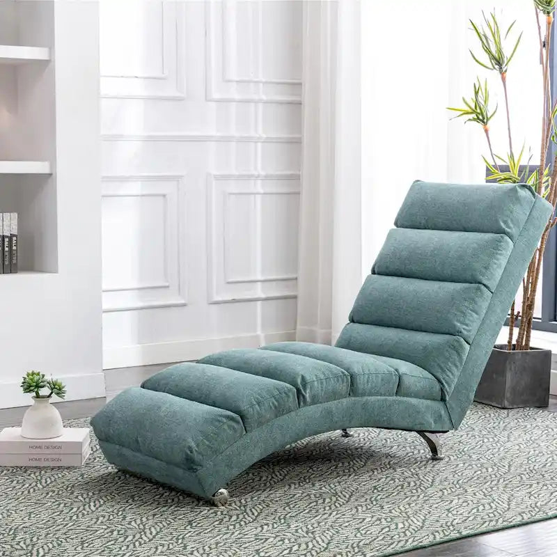 Sedia massaggiante reclinabile oversize moderna trapuntata per soggiorno, camera da letto