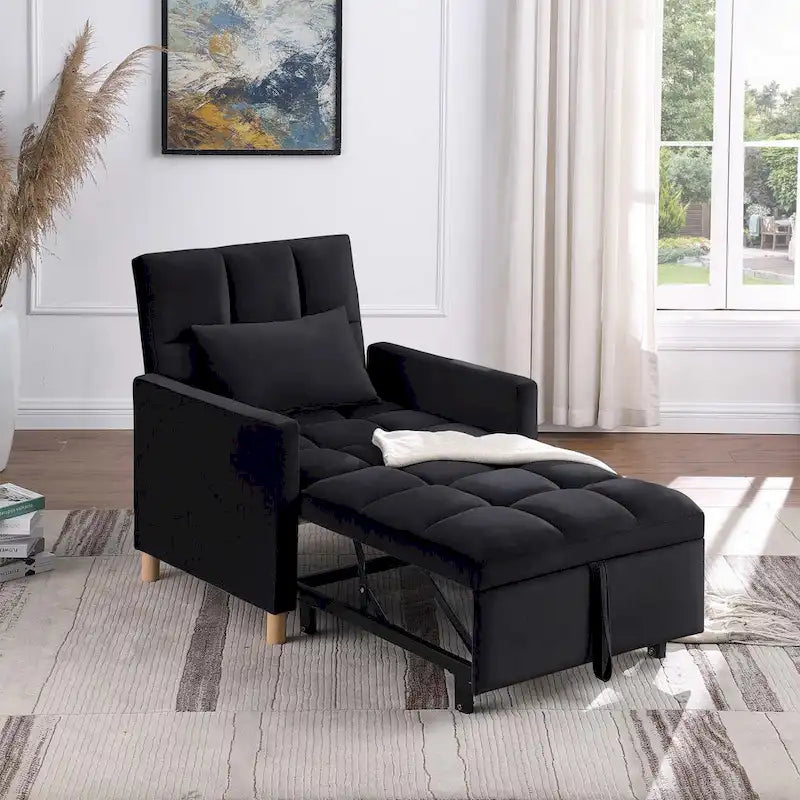 Aukfa Divano Letto Trasformabile per Una Persona con Cuscino