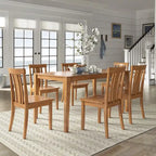 Set da pranzo rettangolare Wilmington II da 60 pollici con finitura rovere di iNSPIRE Q Classic