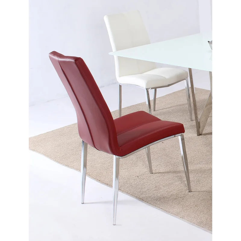 Somette Alyssa Starphire White - Set sala da pranzo da 5 pezzi