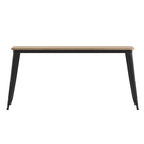 Tavolo Commerciale da Ristorante in Poliresina 30x60 con Foro per Ombrellone - 30 L x 60 P x 30 H
