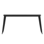 Tavolo Commerciale da Ristorante in Poliresina 30x60 con Foro per Ombrellone - 30 L x 60 P x 30 H