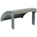 SAFAVIEH Outdoor Sigurasta Legno di acacia Ottomana Adirondack - 50,8 cm L x 33 cm P x 53,3 cm H