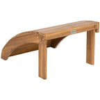 SAFAVIEH Outdoor Sigurasta Legno di acacia Ottomana Adirondack - 50,8 cm L x 33 cm P x 53,3 cm H