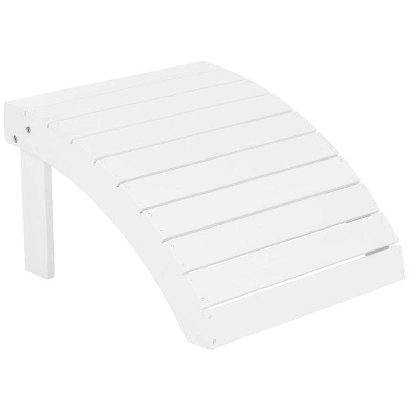 SAFAVIEH Outdoor Sigurasta Legno di acacia Ottomana Adirondack - 50,8 cm L x 33 cm P x 53,3 cm H