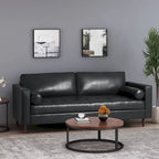 Divano a 3 posti Malinta Contemporary Tufted di Christopher Knight Home - 82,25 L x 33,00 P x 33,00 H