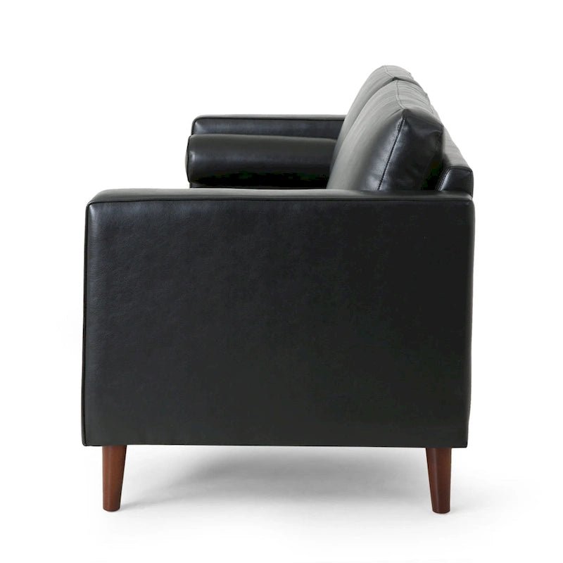 Divano a 3 posti Malinta Contemporary Tufted di Christopher Knight Home - 82,25 L x 33,00 P x 33,00 H