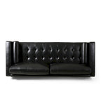 Divano a 3 posti Malinta Contemporary Tufted di Christopher Knight Home - 82,25 L x 33,00 P x 33,00 H