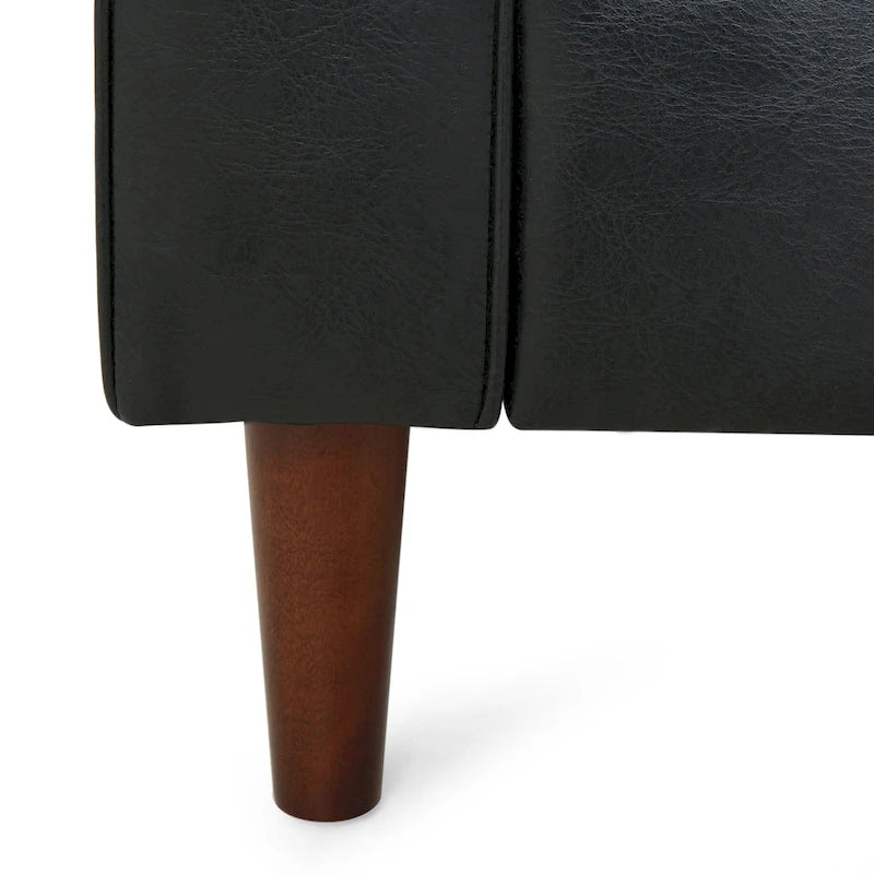 Divano a 3 posti Malinta Contemporary Tufted di Christopher Knight Home - 82,25 L x 33,00 P x 33,00 H