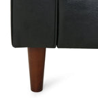 Divano a 3 posti Malinta Contemporary Tufted di Christopher Knight Home - 82,25 L x 33,00 P x 33,00 H