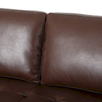 Divano a 3 posti Malinta Contemporary Tufted di Christopher Knight Home - 82,25 L x 33,00 P x 33,00 H