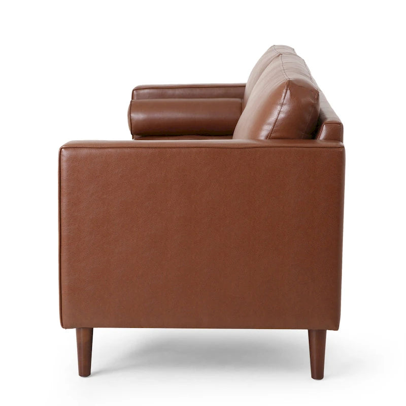 Divano a 3 posti Malinta Contemporary Tufted di Christopher Knight Home - 82,25 L x 33,00 P x 33,00 H