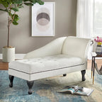 Divano con penisola contenitore Marcella di Simple Living