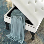 Divano con penisola contenitore Marcella di Simple Living