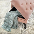 Divano con penisola contenitore Marcella di Simple Living