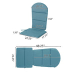 Sedie Adirondack pieghevoli da esterno in legno di acacia Malibu (set da 2) di Christopher Knight Home