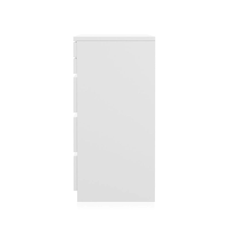 Armadio portagioie a 5 cassetti Mary Glam con feltro di Furniture of America