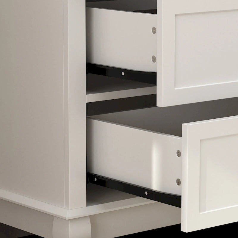 Cassettiera laccata doppia cassettiera da camera organizer design universale